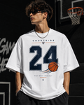 COURTSIDE 24 Oversized Streetwear Tee