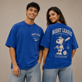 TRIME Night League Oversized Acid Wash T-Shirt