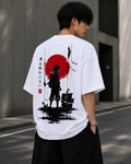 Dream Never Ends Oversized Anime T-Shirt – White
