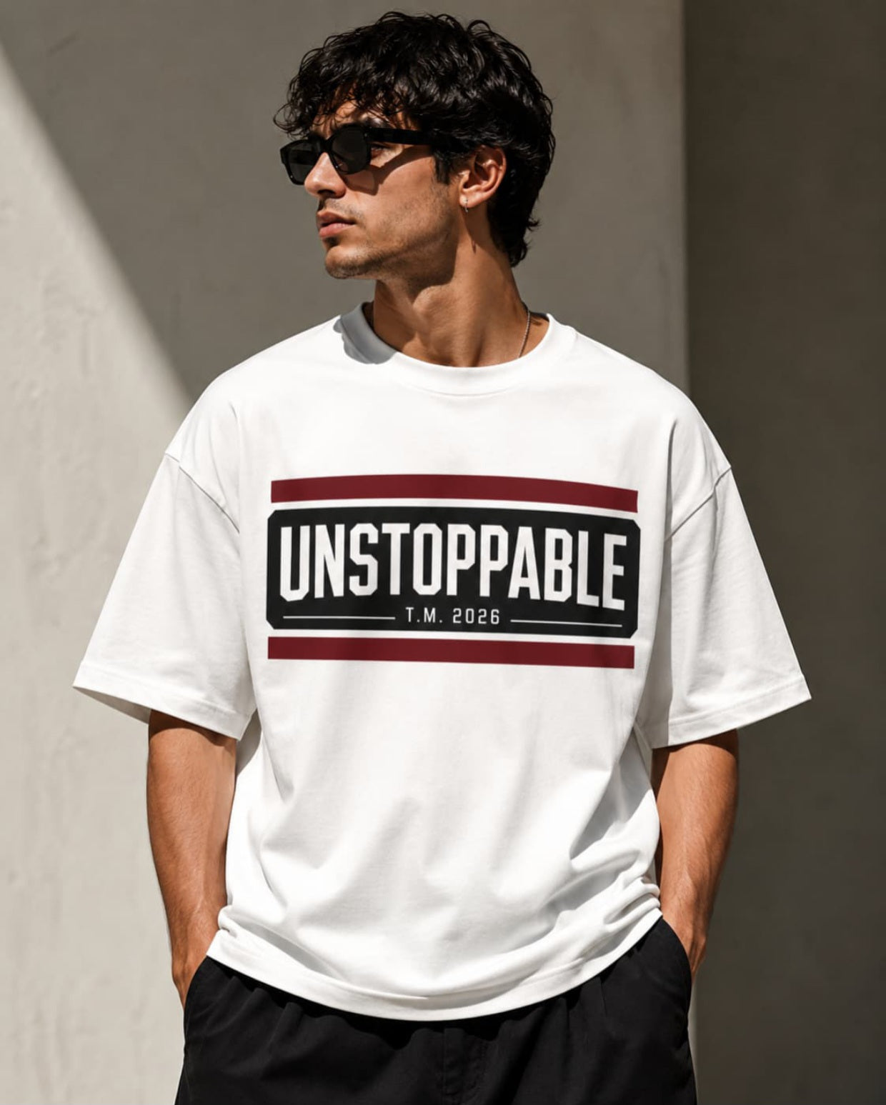 UNSTOPPABLE Oversized Tee