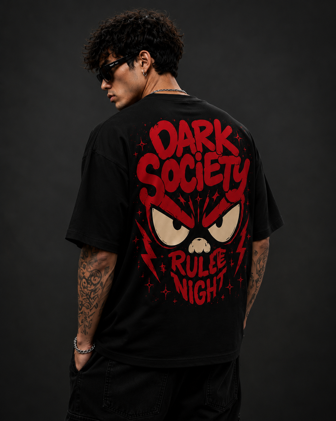 Dark Society Oversized Tee